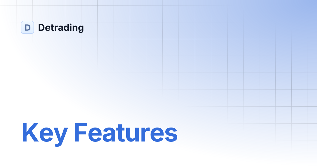 Key features detrading